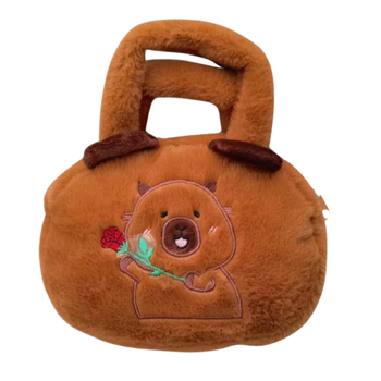 Torebka Pluszowa Kapibara Dla Dzieci Na Ramię Prezent Maskotka Torebka