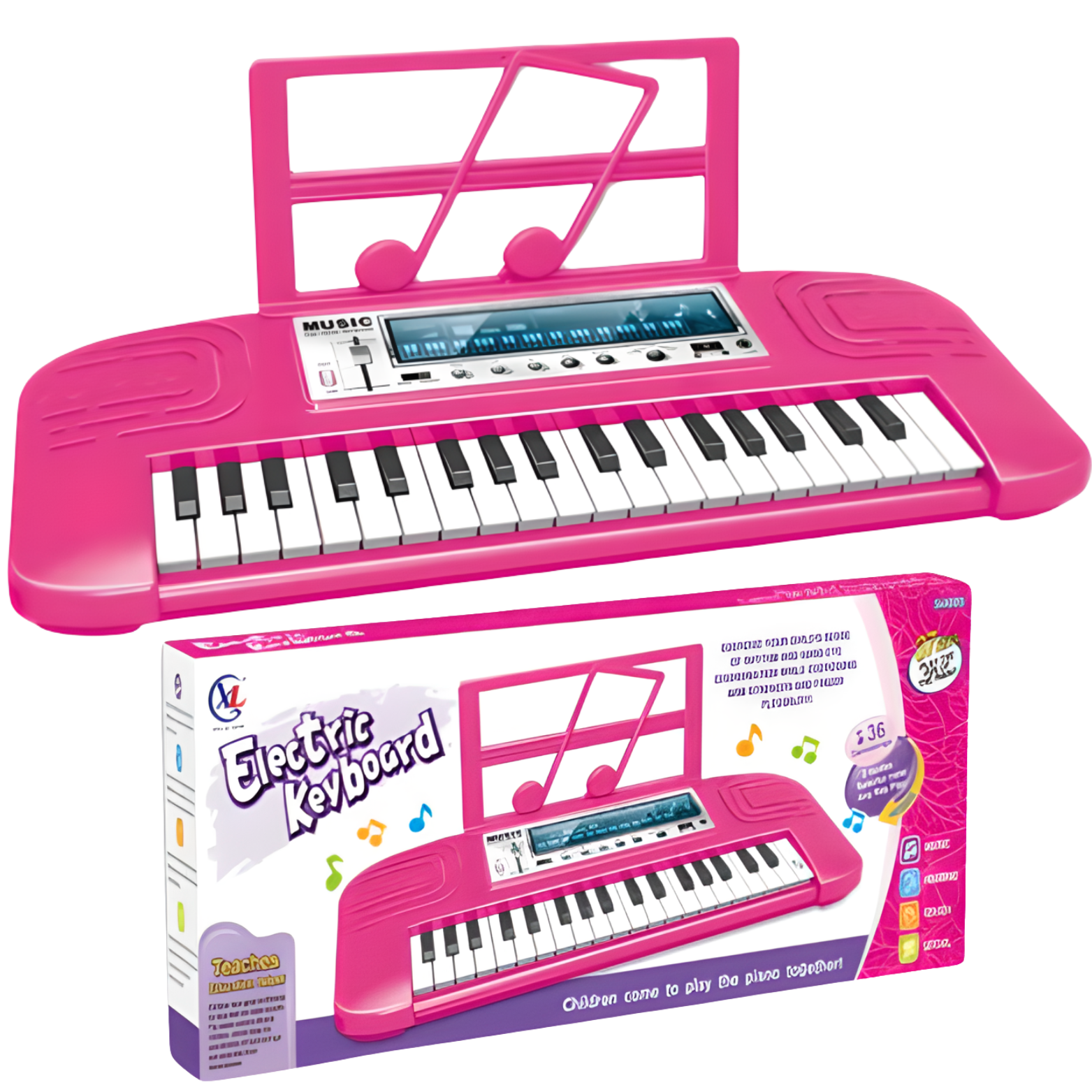 Elektryczne Organki Pianinko Keyboard Zestaw Muzyczny Instrument Dla Dzieci