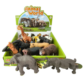 Figurka Zwierzę Dzikie Plastikowe Prezent Dla Dzieci Zabawka Edukacyjna