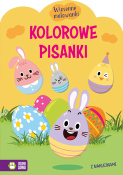 Wiosenne malowanki. Kolorowe pisanki