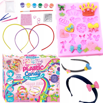 Zestaw Koralików Do Robienia Bransoletek Biżuteria Kreatywna Prezent