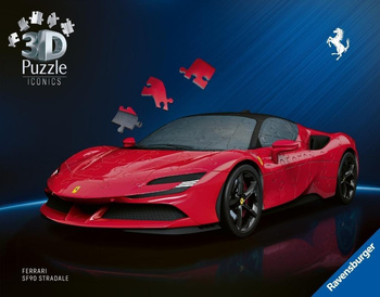 Puzzle 3D Iconics Ferrari Stradale 108el Ravensburger