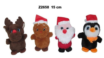 Zwierzęta świąteczne 15cm MIX Sun-Day