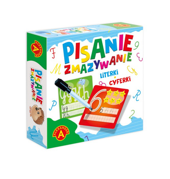 Pisanie zmazywanie mini literki cyferki