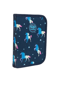 COOLPACK - CLIPPER - PIÓRNIK JEDNOKLAPKOWY BEZ WYPOSAŻENIA - BLUE UNICORN