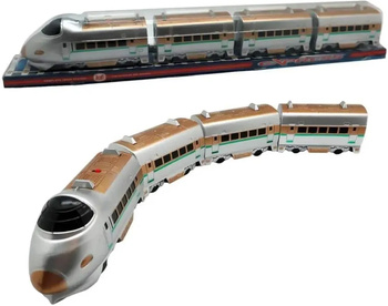 Kolejka na baterie elektryczna zabawka dla dzieci interaktywna