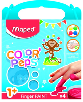 Farby do malowania palcami Maped Colorpeps
