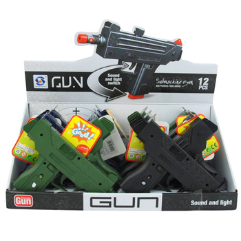 Pistolet Na Baterie Dla Dzieci Interaktywny Światło Dźwięk Prezent