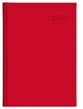Kalendarz nauczyciela 2025/2026 B5T Vivella CZERWONY