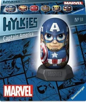 Puzzle 3D Hylkies: Captain America Ravensburger