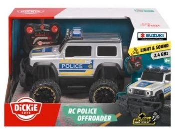SOS RC Pojazd policyjny Suzuki Jimmy Dickie Toys