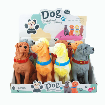 Figurka Pies realistyczna zabawka dla dzieci kolekcjonerska dekoracja