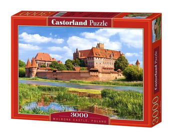 Puzzle 3000 Zamek w Malborku - Polska CASTOR Castorland