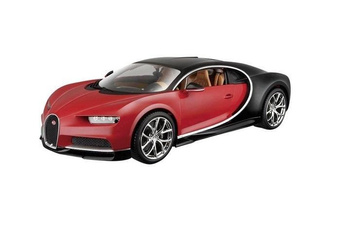 Bugatti Chiron black/red 1:18 BBURAGO BBurago