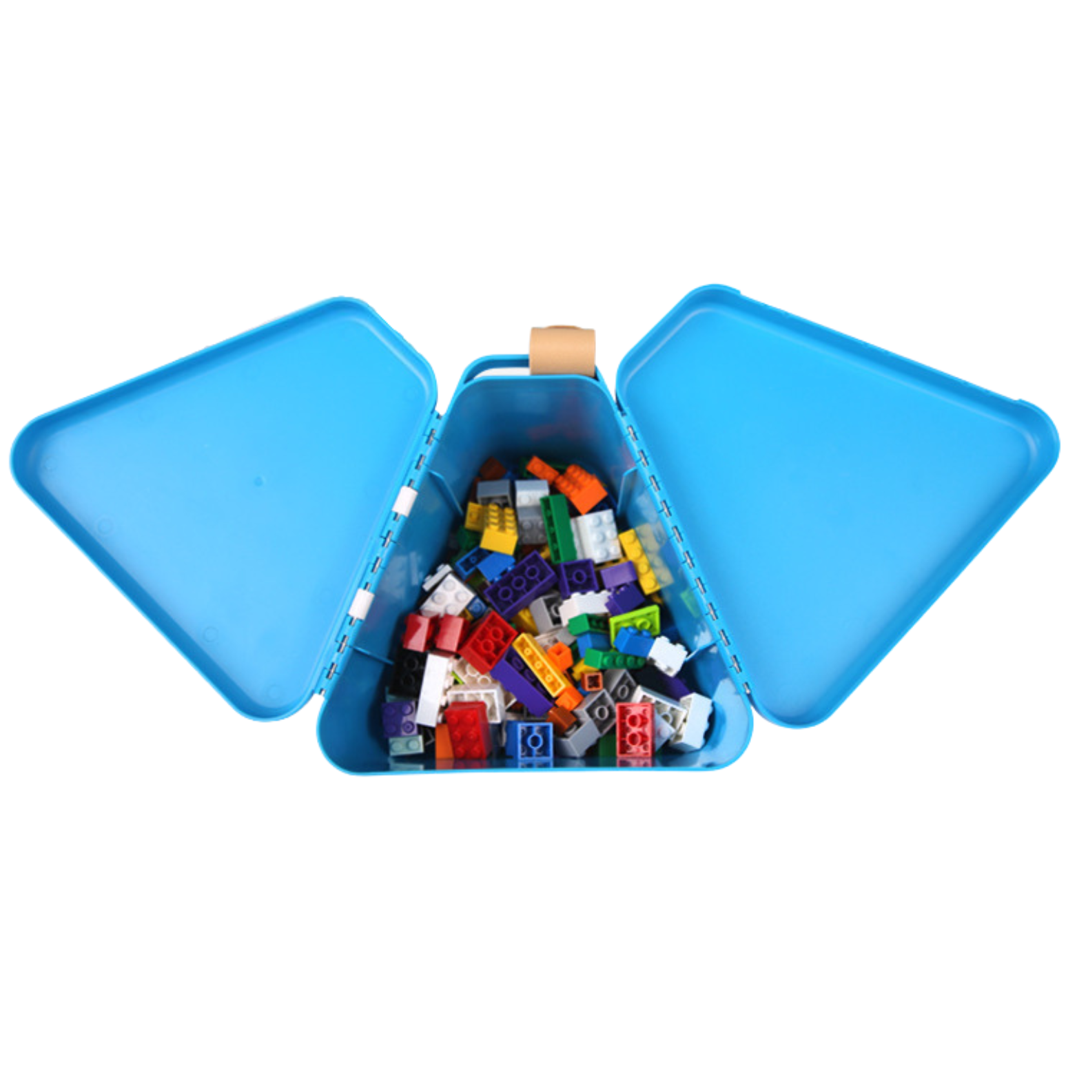 Pudełko Torba Pojemnik Do Przechowywania Zabawek Klocki Regulowany Uchwyt