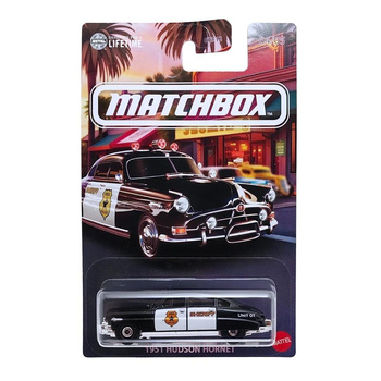 Matchbox Samochodzik tematyczny 19 Hudson Hornet Mattel