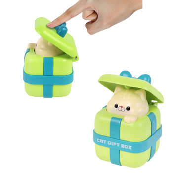 KOT W PREZENCIE NACIŚNIJ I JEDŹ 3 KOLORY