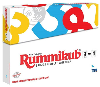 Rummikub 3w1 TM Toys