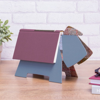 STAY Doggy book rest podstawka pod książkę szary pies