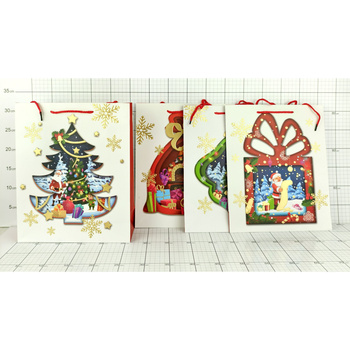 TORBA OZDOBNA ŚREDNIA - ŚWIĄTECZNA