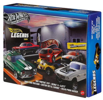 Hot Wheels Legends Samochody 1:64 6-pak Mattel