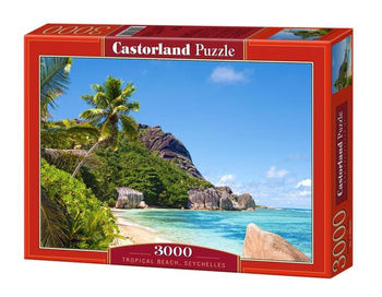 Puzzle 3000 Plaża tropikalna CASTOR Castorland