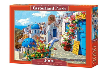Puzzle 2000 Spring in Santorini CASTOR Castorland