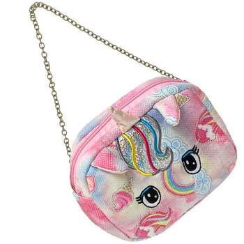 TOREBKA PLUSZOWA JEDNOROŻEC PLUSZOWA PREZENT DLA DZIEWCZYNKI MASKOTKA KUCYK