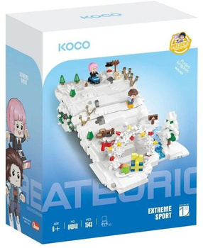 Klocki KOCO Jazda na nartach 1543 elementów