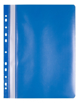 Paczka skoroszyt A4 Office Products PP miękki wpinany niebieski 25 sztuk