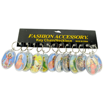 Brelok do kluczy Jezus religijny ozdoba do kluczy samochodu domu 12 szt