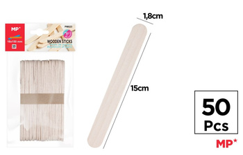 Patyczki MP drewniane 50 sztuk