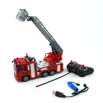 Zdalnie Sterowany Wóz Strażacki Straż Pożarna na Radio Zestaw dla Dzieci