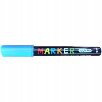 Marker akrylowy 1-2 mm niebieski wodny MG