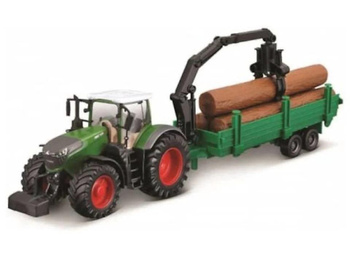 Fendt 1050 Vario z transporterem drewna BBURAGO BBurago