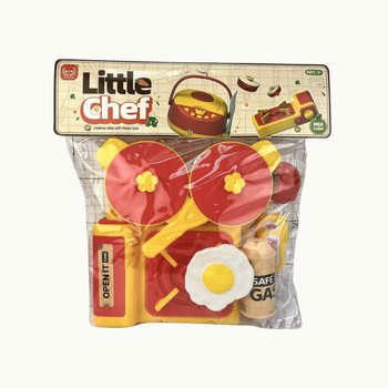 Zestaw kuchenny dla dzieci 10 el zabawkowa kuchenka akcesoria plastikowe