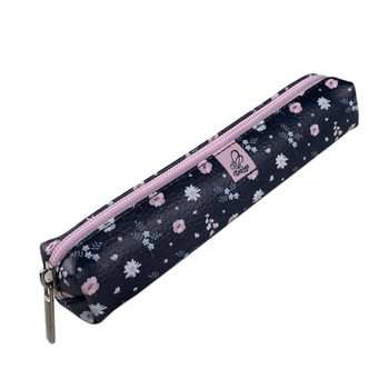 Piórnik mini prostokąt Stokrotki Na Granacie