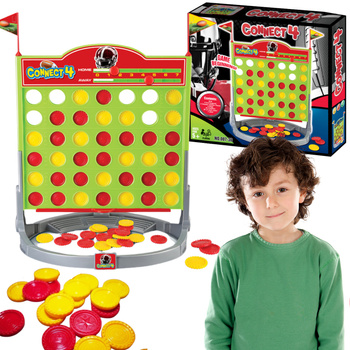 Gra Logiczna Ułóż Cztery W Rzędzie Czwórka Gra Planszowa Strategiczna Bingo