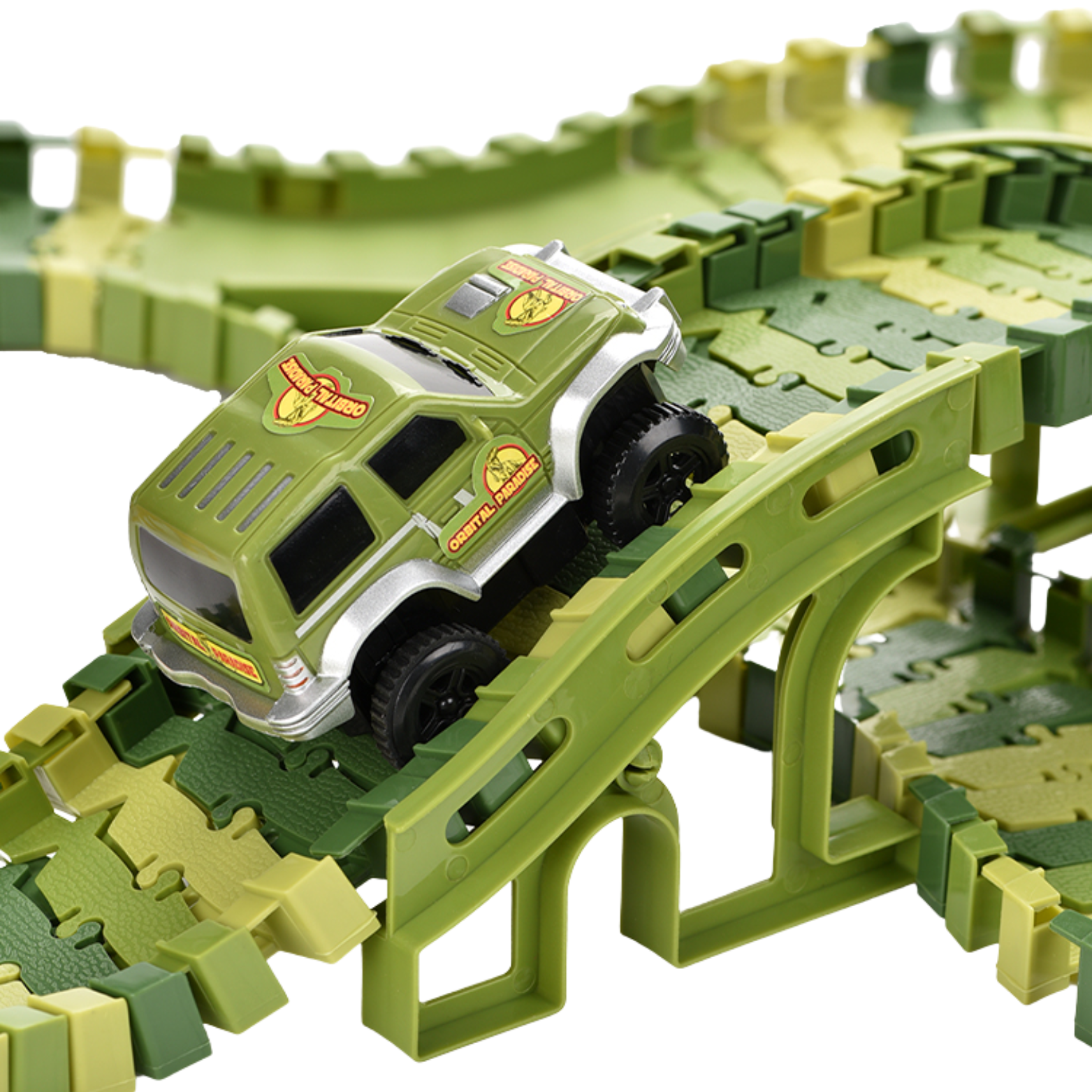 Mega Tor Wyścigowy XXXL Dinozaur Dino Park Figurki Trex Autko Pętla Akcesor