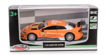 MSZ Audi RS 5 DTM pomarańczowy w skali 1:43