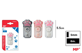 Korektor MP Łapka w taśmie 5mm x 6m 1szt.mix