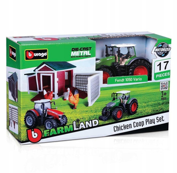 Chicken Coop Playset Tractor BBURAGO BBurago