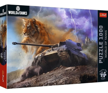 PUZZLE 1000 Trefl Premium Plus World of Tanks Tygrys II 12089