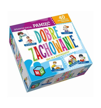 Gra pamięć Dobre zachowanie