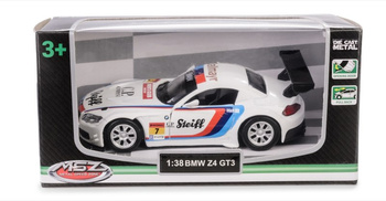 MSZ BMW Z4 GT3 biały w skali 1:38