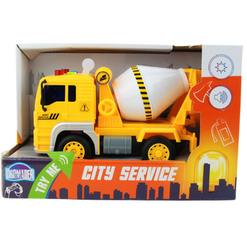 Auto Służby Miejskie z Dźwiękiem Interaktywna Zabawka dla Dzieci