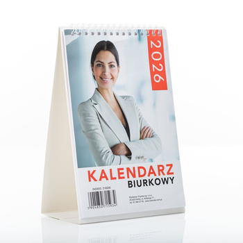 Kalendarz 2026 biurkowy A5 tygodniowy