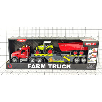 CIĘŻ.-LAWETA+TRAKTOR ŚW./DŹW. W PUDEŁKU