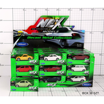 Welly Samochody Model 1.60 w Pudełku Kolekcjonerskie Zagraniczne Modele