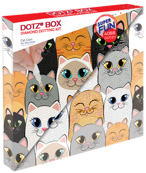 DIAMOND DOTZ DOTZ BOX CATS CLAN